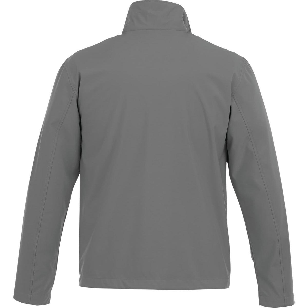 Karmine Lightweight Softshell Jacket for Men Transfer - Quarry - Back Flat