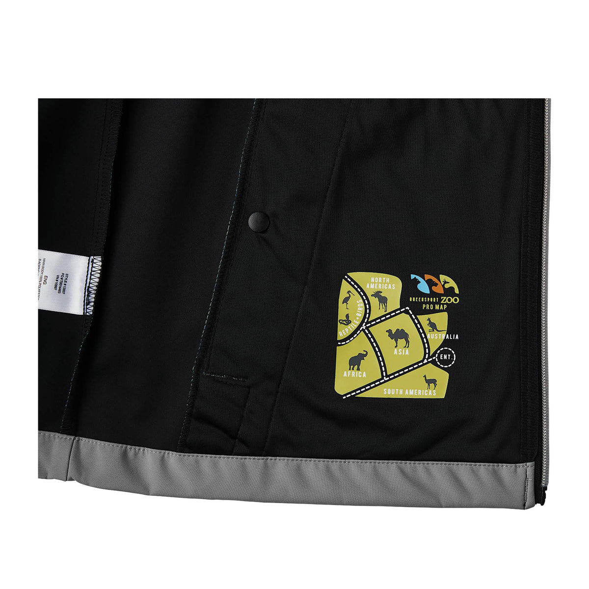 Karmine Lightweight Softshell Jacket for Men Transfer - Quarry - Photo