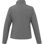 Karmine Lightweight Softshell Jacket for Women Embroidery - Quarry - Back Flat