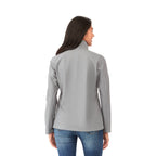 Karmine Lightweight Softshell Jacket for Women Embroidery - Quarry - Back On Model