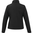 Karmine Lightweight Softshell Jacket for Women Transfer - Black - Back Flat
