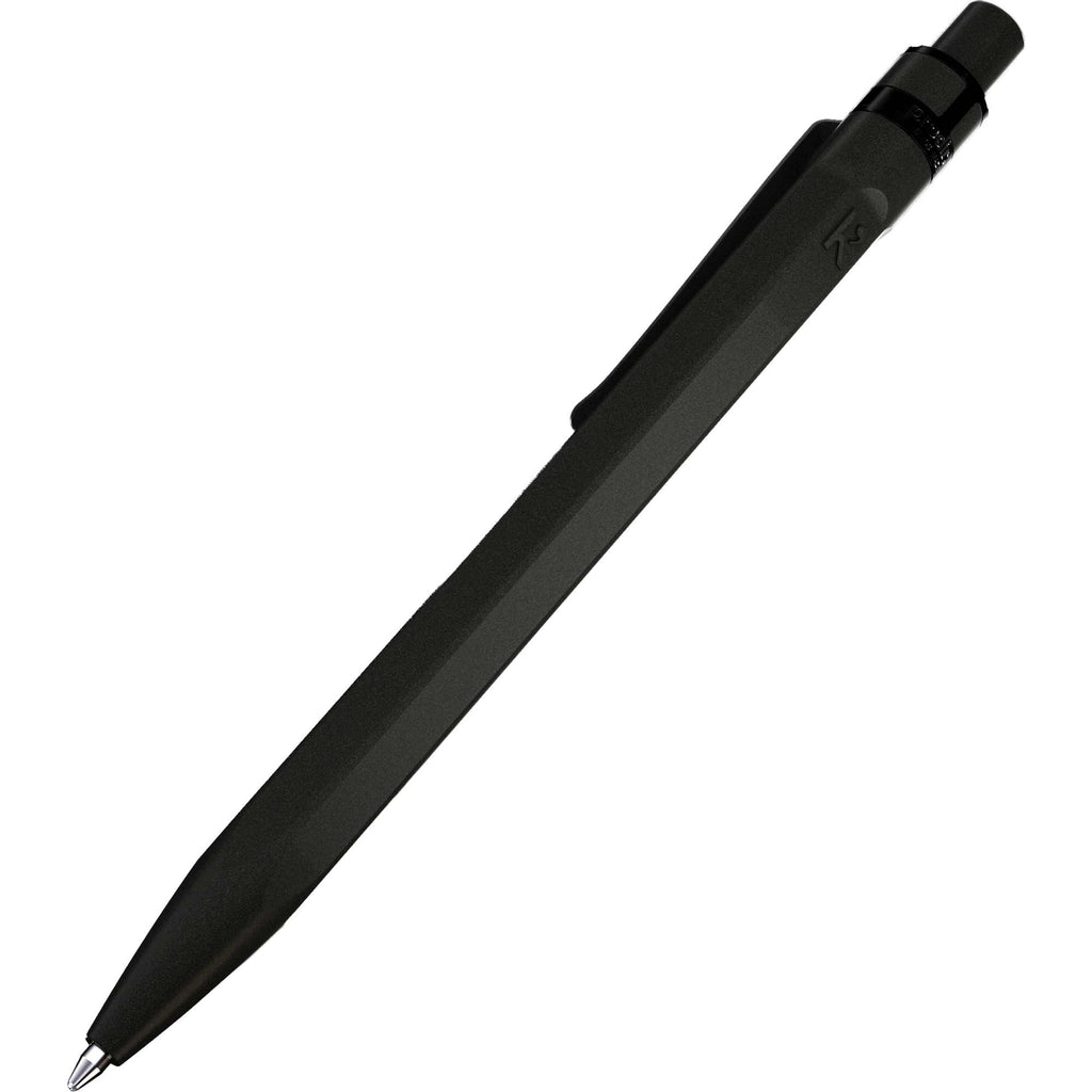Karst Hexagonal Stone Pen, Swiss Made Laser Engraving - Black - Photo 10