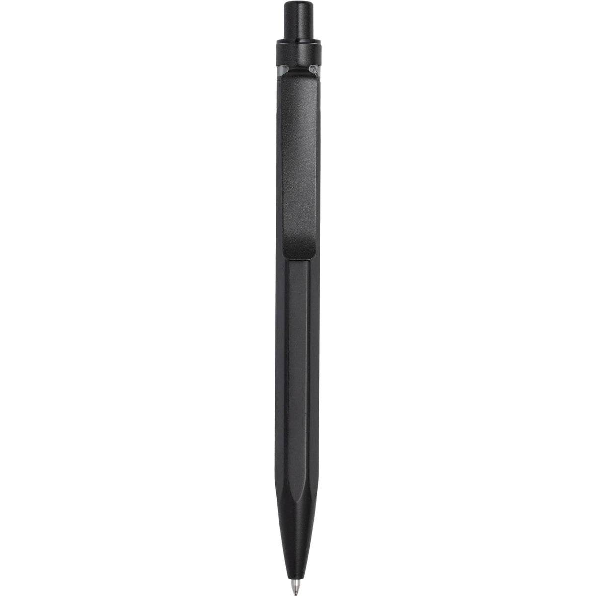 Karst Hexagonal Stone Pen, Swiss Made Laser Engraving - Black - Photo 3