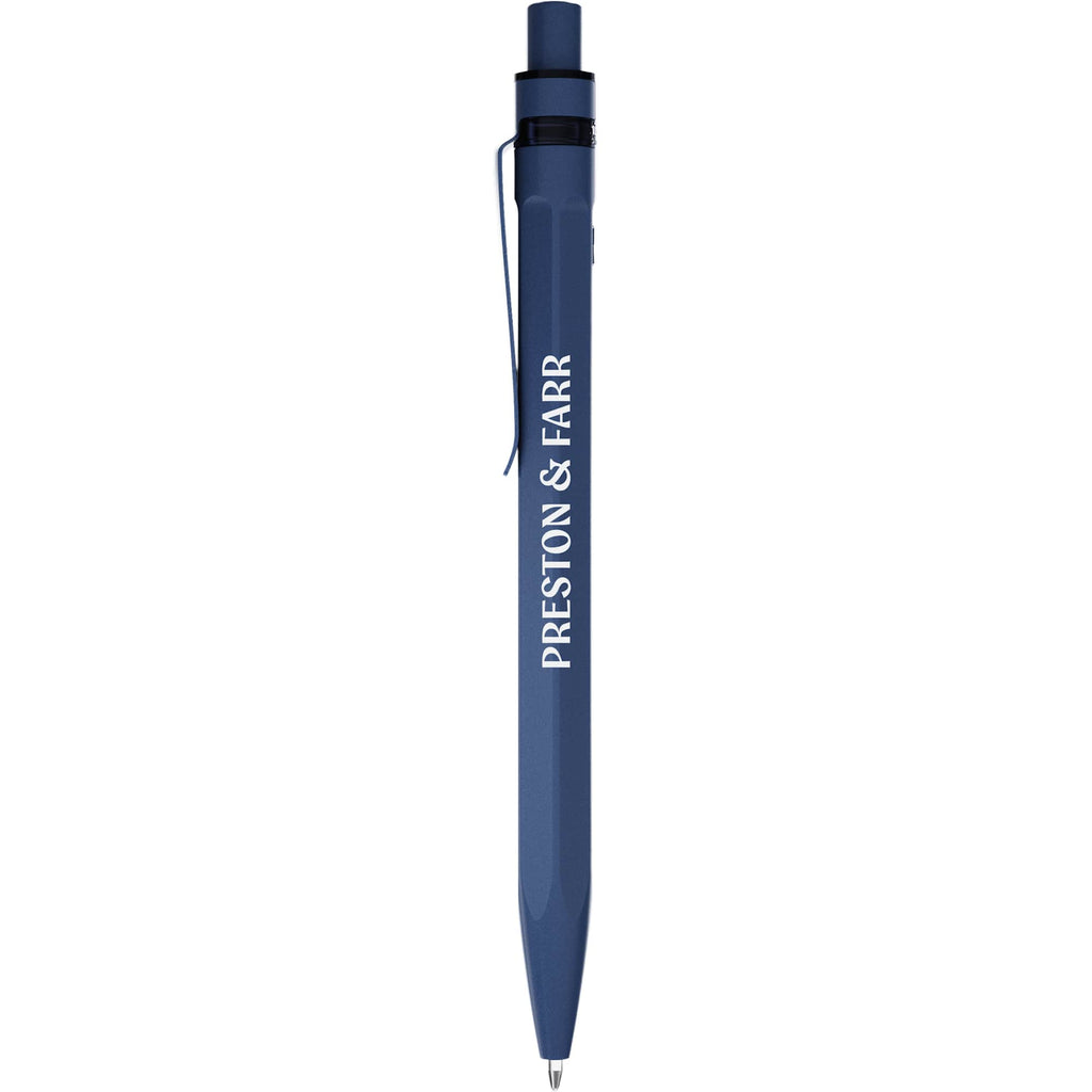 Karst Hexagonal Stone Pen, Swiss Made - Navy - Photo