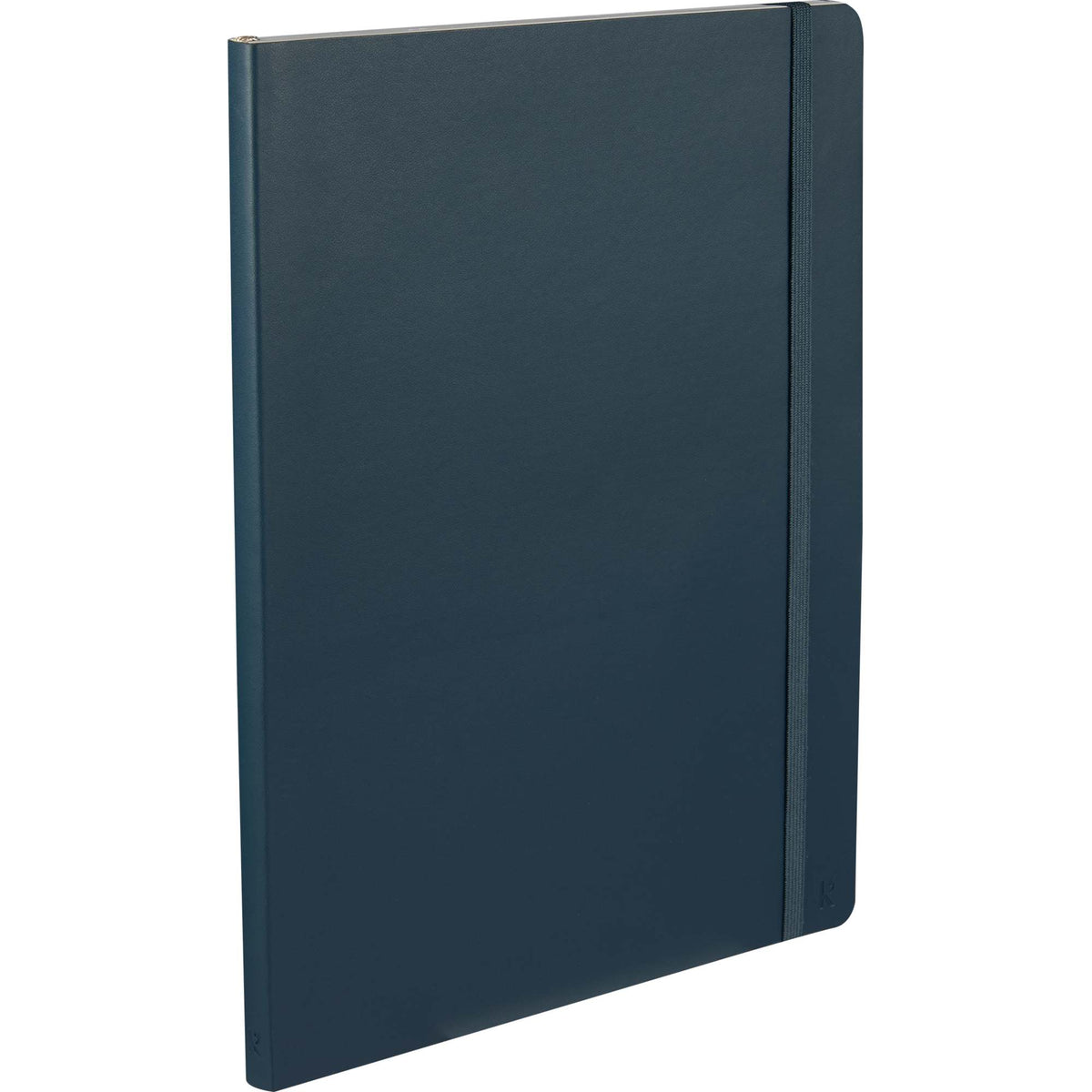 Karst Pro Series Stone Paper Planner Notebook, 7.5 x 9.5 Inches Debossing - Navy - Right Angle