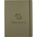 Karst Pro Series Stone Paper Planner Notebook, 7.5 x 9.5 Inches Debossing - Olive - Front