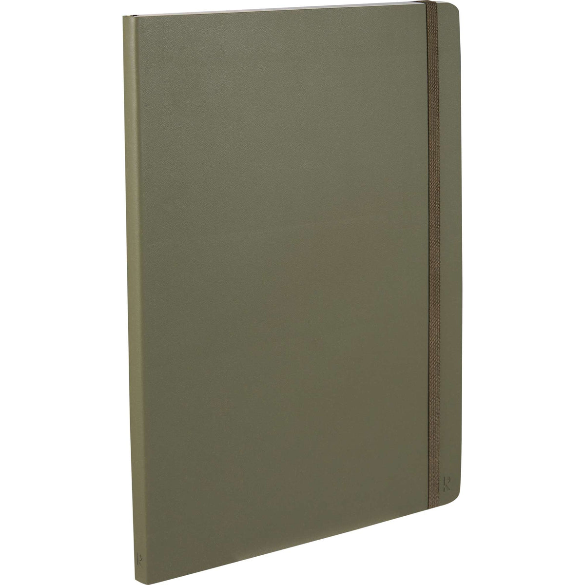 Karst Pro Series Stone Paper Planner Notebook, 7.5 x 9.5 Inches Debossing - Olive - Right Angle