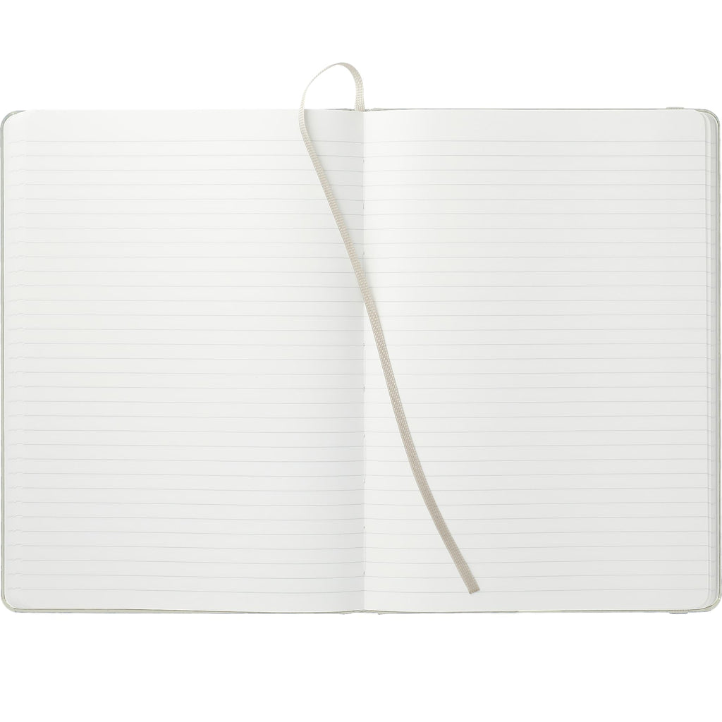 Karst Stone Paper Hardcover Notebook, 5.5 x 8.5 Inches - Beige - Front 3
