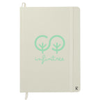 Karst Stone Paper Hardcover Notebook, 5.5 x 8.5 Inches - Beige - Front