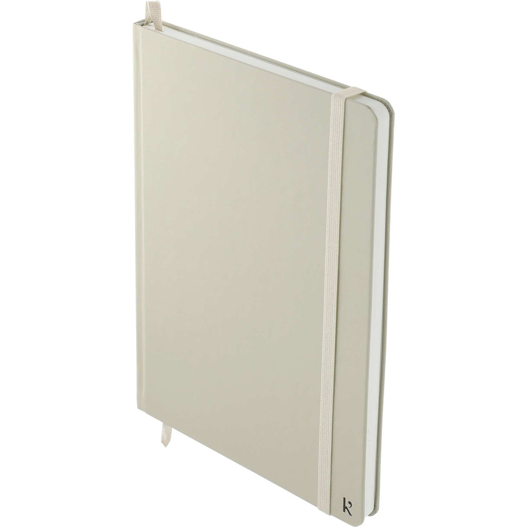 Karst Stone Paper Hardcover Notebook, 5.5 x 8.5 Inches - Beige - Left Angle 2