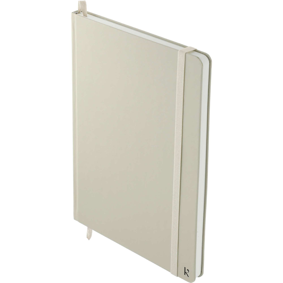Karst Stone Paper Hardcover Notebook, 5.5 x 8.5 Inches - Beige - Left Angle 2