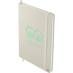 Karst Stone Paper Hardcover Notebook, 5.5 x 8.5 Inches - Beige - Left Angle