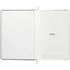 Karst Stone Paper Hardcover Notebook, 5.5 x 8.5 Inches - Black - Front 2