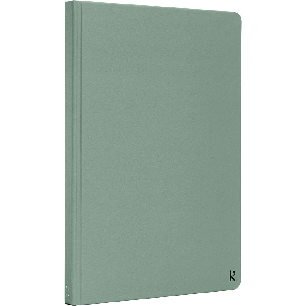 Karst Stone Paper Hardcover Notebook, 5.5 x 8.5 Inches - Green - Right Angle 3