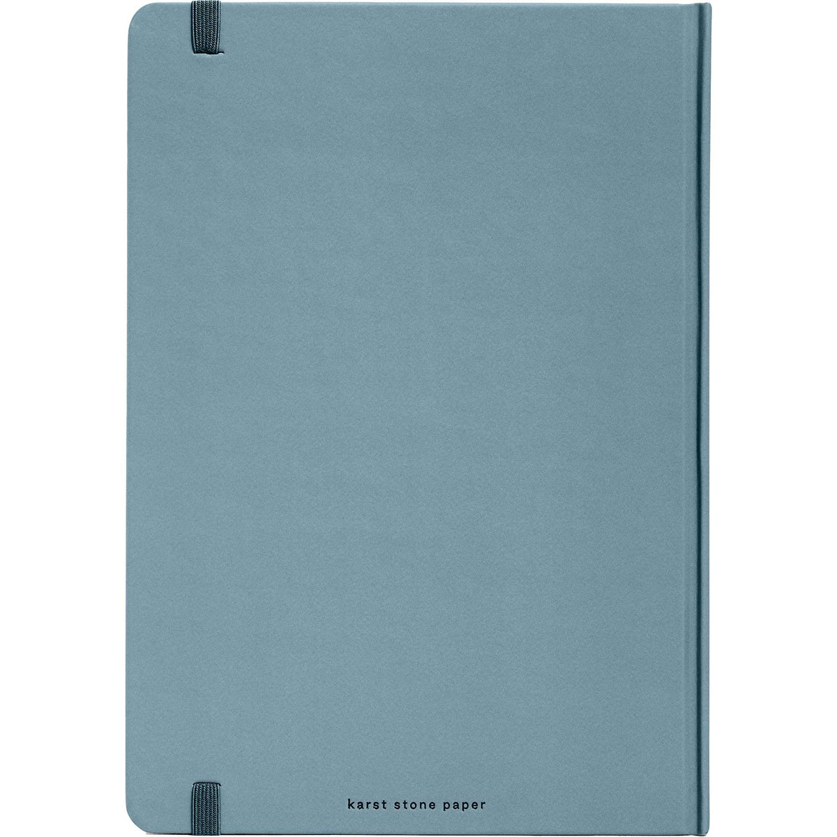 Karst Stone Paper Hardcover Notebook, 5.5 x 8.5 Inches - Light Blue - Back