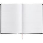 Karst Stone Paper Hardcover Notebook, 5.5 x 8.5 Inches - Light Blue - Front Open
