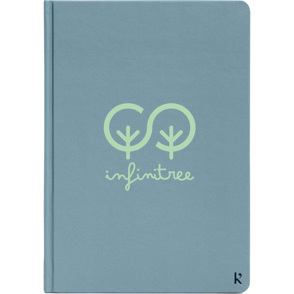 Karst Stone Paper Hardcover Notebook, 5.5 x 8.5 Inches - Light Blue - Front