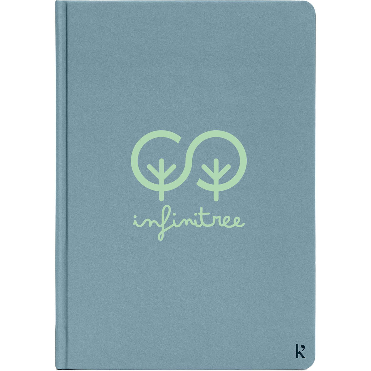 Karst Stone Paper Hardcover Notebook, 5.5 x 8.5 Inches - Light Blue - Front