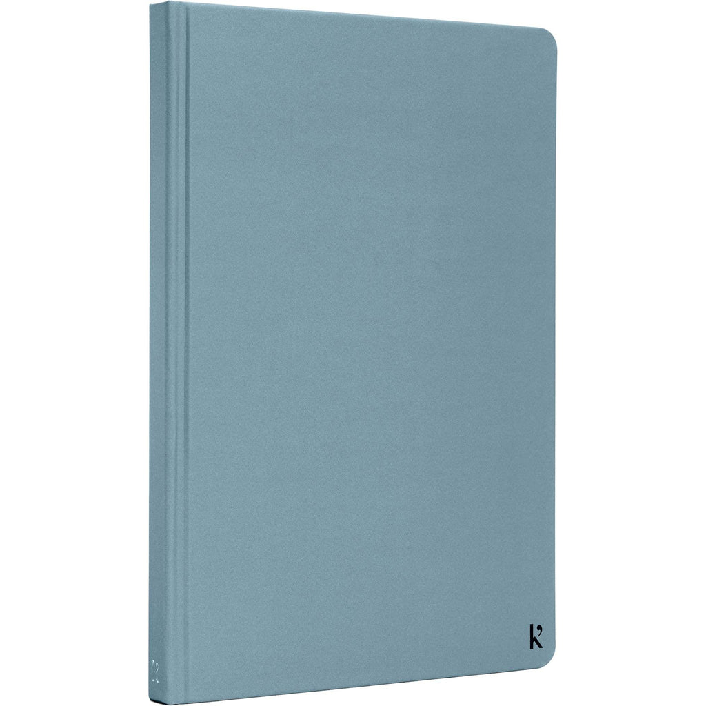 Karst Stone Paper Hardcover Notebook, 5.5 x 8.5 Inches - Light Blue - Right Angle 3