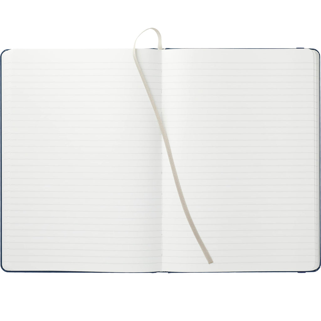 Karst Stone Paper Hardcover Notebook, 5.5 x 8.5 Inches - Navy - Front 3