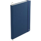 Karst Stone Paper Hardcover Notebook, 5.5 x 8.5 Inches - Navy - Right Angle 2