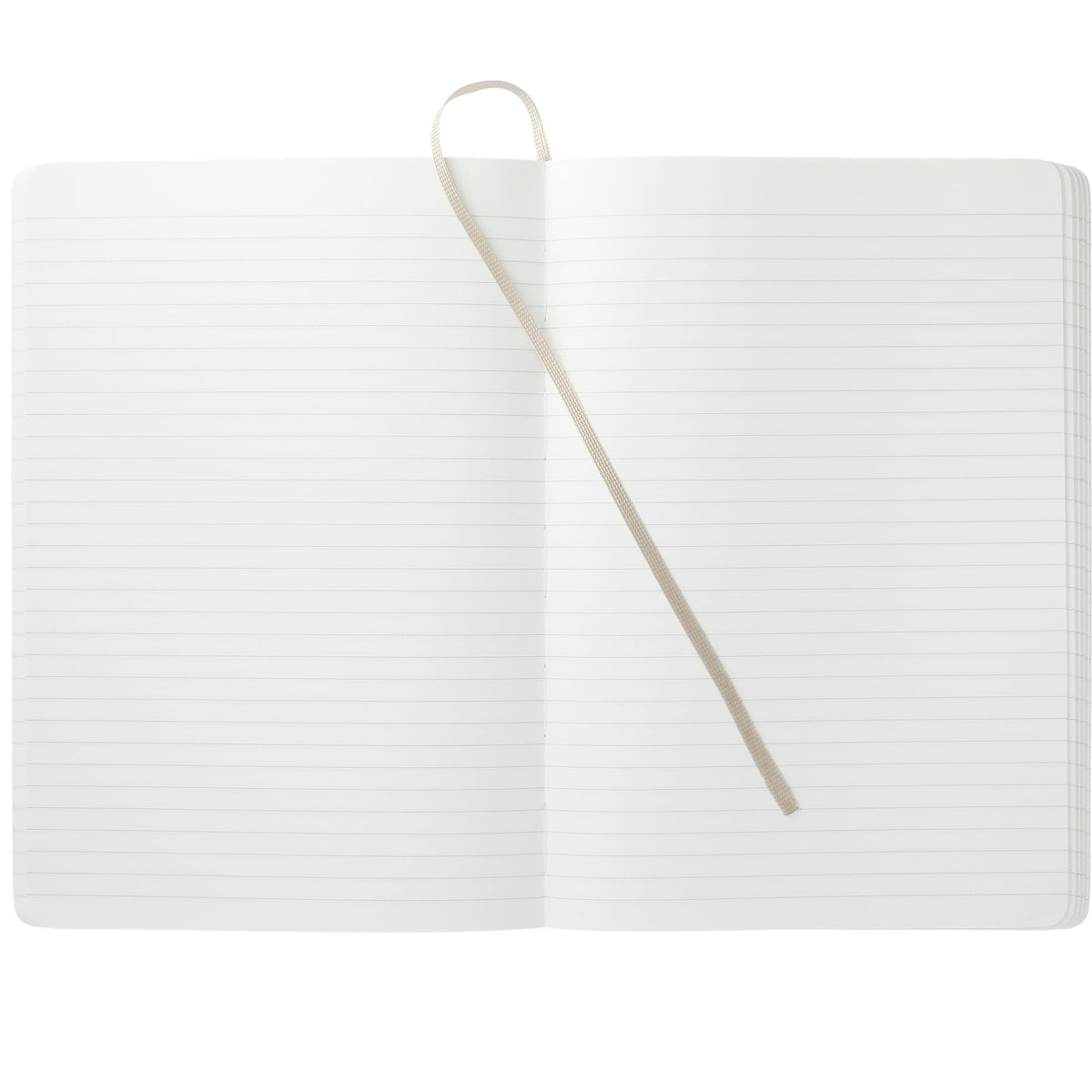 Karst Stone Paper Soft Cover Notebook, 5.5 x 8.5 Inches - Beige - Front 2