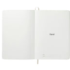 Karst Stone Paper Soft Cover Notebook, 5.5 x 8.5 Inches - Beige - Front 3