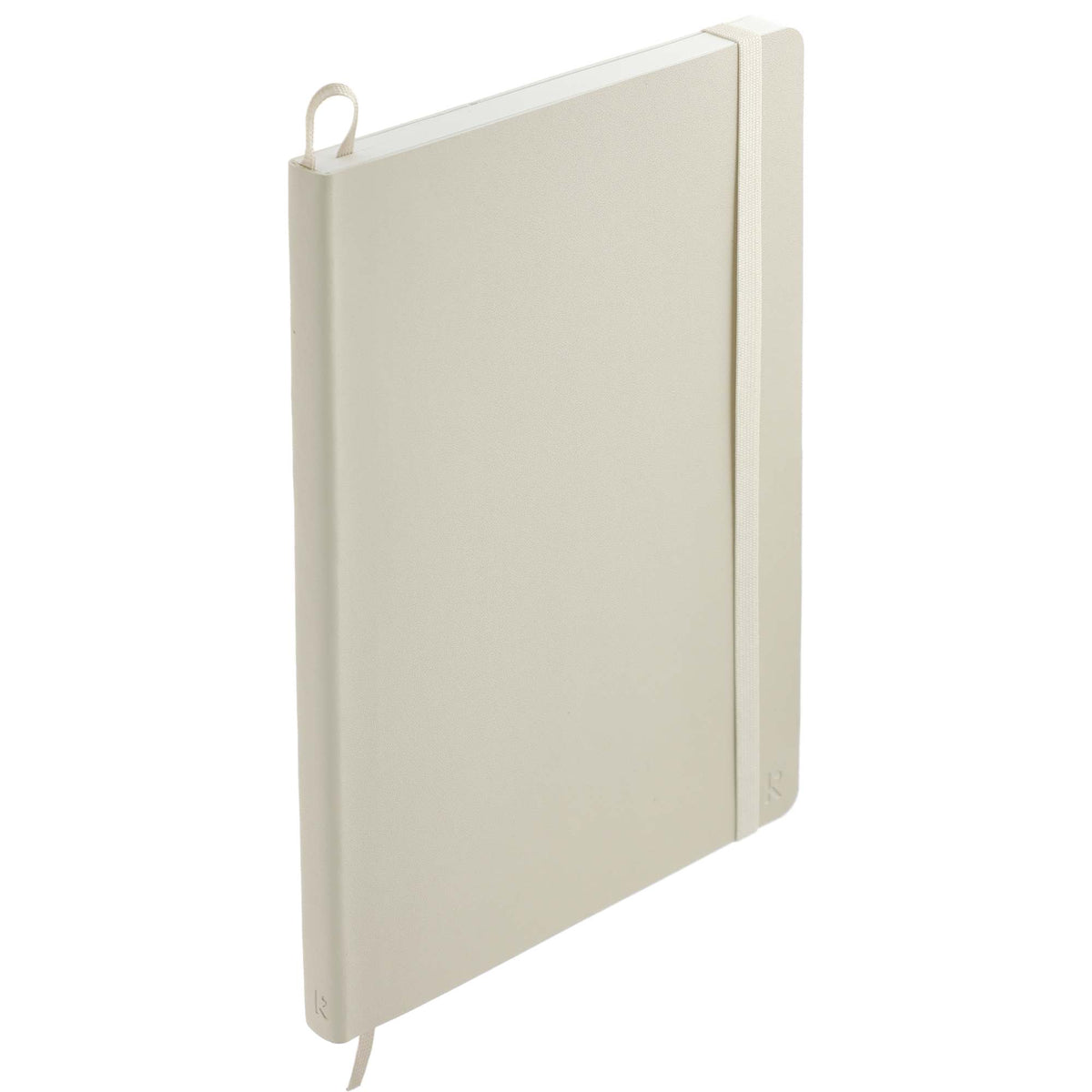 Karst Stone Paper Soft Cover Notebook, 5.5 x 8.5 Inches - Beige - Right Angle 2