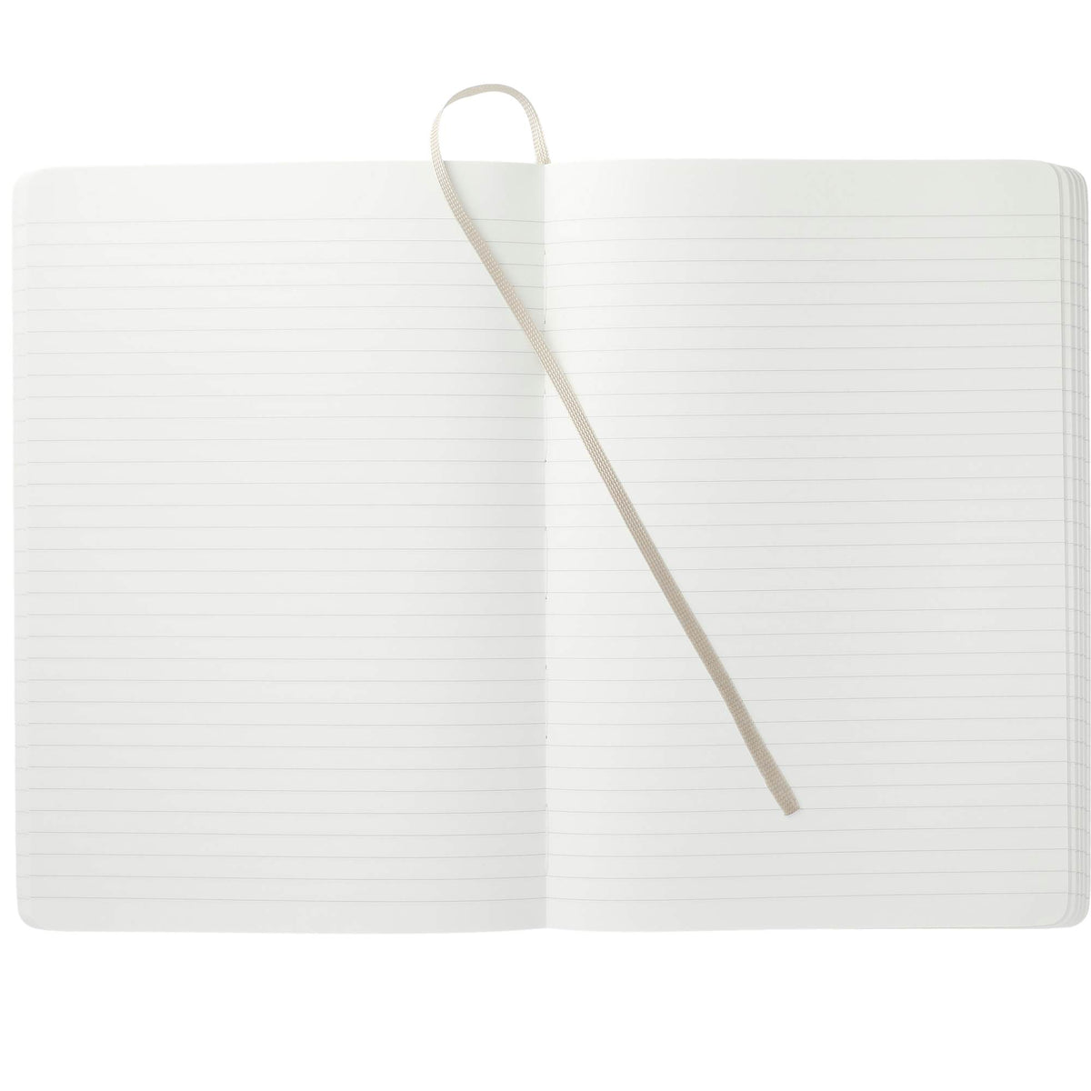 Karst Stone Paper Soft Cover Notebook, 5.5 x 8.5 Inches - Black - Front 2