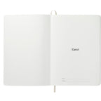 Karst Stone Paper Soft Cover Notebook, 5.5 x 8.5 Inches - Black - Front 3