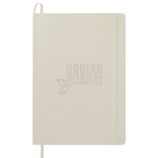 Karst Stone Paper Soft Cover Notebook, 5.5 x 8.5 Inches Debossing - Beige - Front