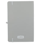 Kaya Recycled Journal with Bamboo Trim, 5.5 x 8.5 Inches - Gray - Back