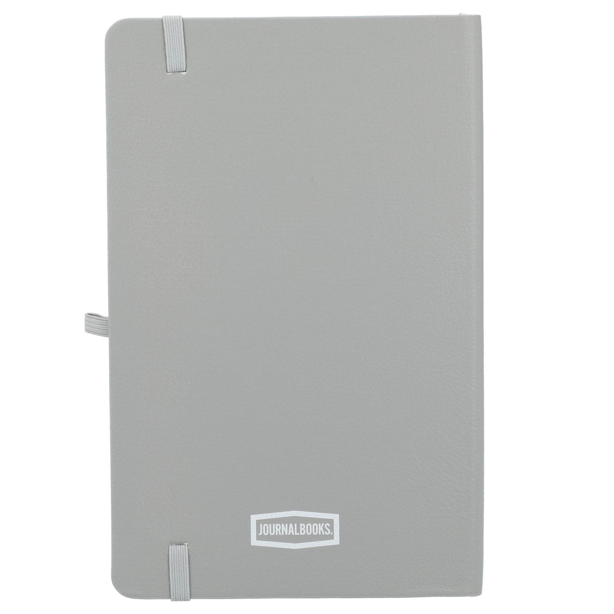 Kaya Recycled Journal with Bamboo Trim, 5.5 x 8.5 Inches - Gray - Back