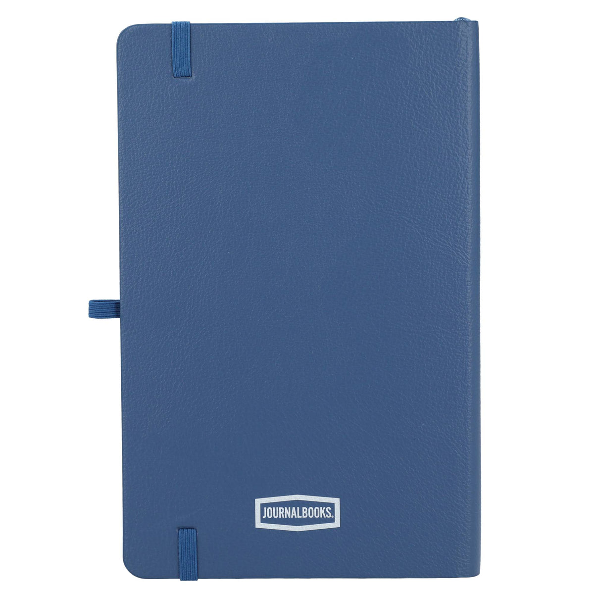 Kaya Recycled Journal with Bamboo Trim, 5.5 x 8.5 Inches - Navy - Back