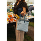 KeepCool Cairo Mini Quilted Lunch Cooler Transfer - Mist - View 6