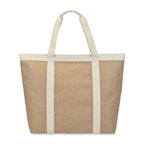 KeepCool Nairobi Insulated Jute Shopper Transfer - Natural - View 3