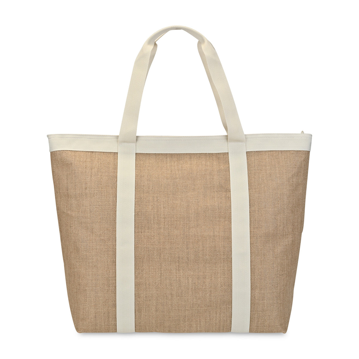 KeepCool Nairobi Insulated Jute Shopper Transfer - Natural - View 3