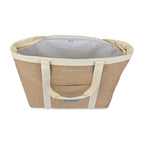 KeepCool Nairobi Insulated Jute Shopper Transfer - Natural - View 5