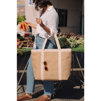 KeepCool Nairobi Insulated Jute Shopper Transfer - Natural - View 7