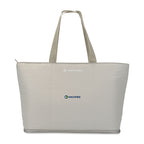 KeepCool Rio Quilted Expandable Cooler Tote Transfer - Latte - View 1