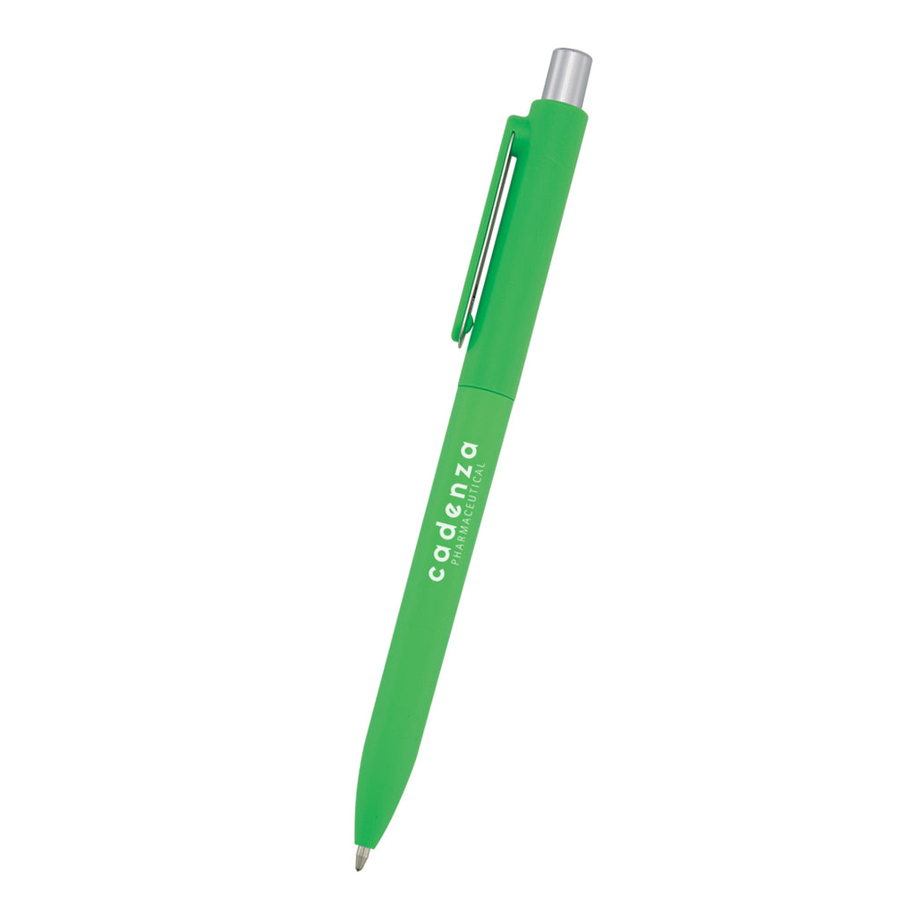 Kelleys Pen with Your Logo - Green - Silk Screen
