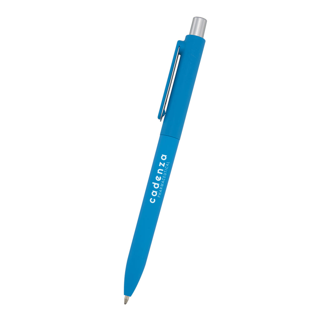 Kelleys Pen with Your Logo - Light Blue - Silk Screen