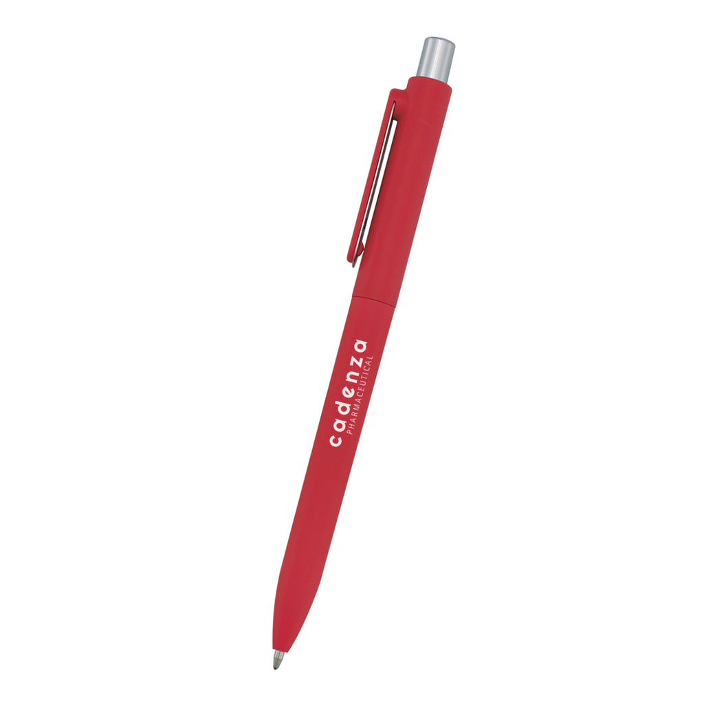 Kelleys Pen with Your Logo - Red - Silk Screen