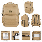 Kenny Tactical Laptop Backpack in Recycled PET