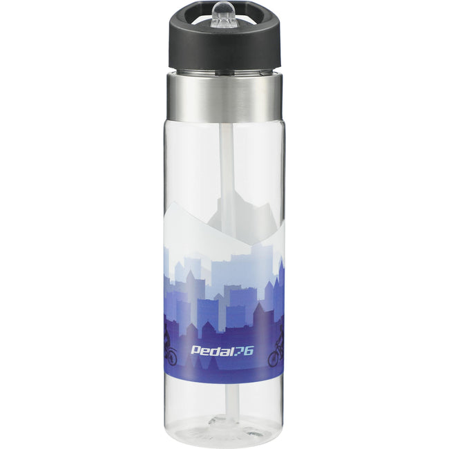 Kensington Tritan Straw Bottle with Carabiner, 20 oz