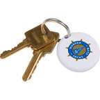Key Finder Bluetooth Tracker for Apple Find My Full Color - White - Right Angle Propped