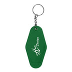 Key Ring in Motel Style - Green - Silk Screen
