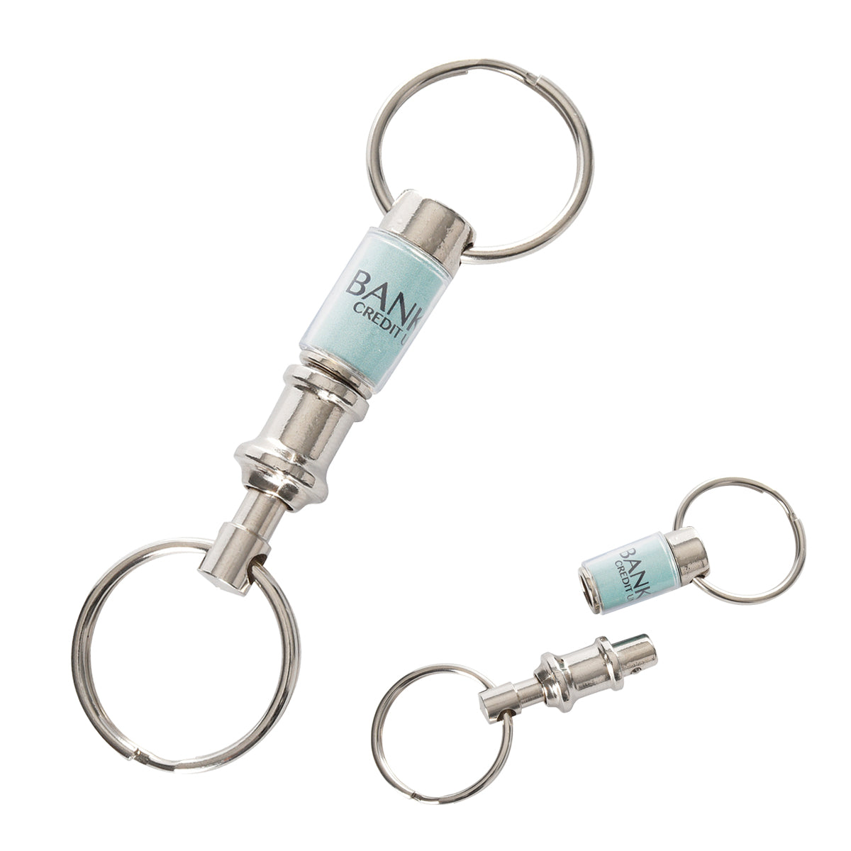 Key Tag That Pulls Apart - Pull-A-Part Key Tag