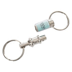 Key Tag That Pulls Apart - Silver - Open_Offset