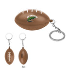 Keychain Stress Reliever Shaped Like a Football - Full Color